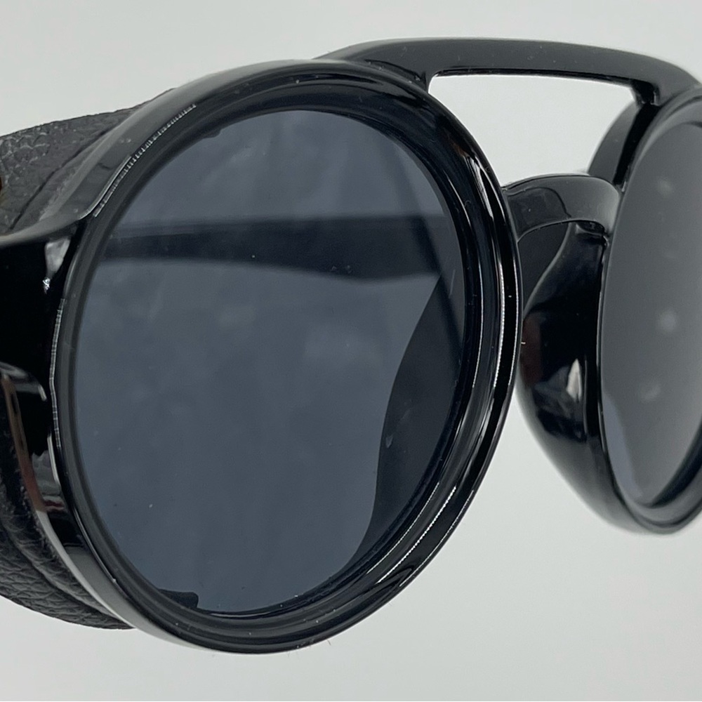 Technigadgets Steampunk Retro Sunglasses with Zipper Hard Case New NWOT - Picture 6 of 11